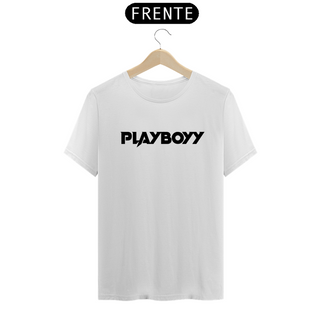 Nome do produtoPLAYBOYY Camiseta Branca e Cinza