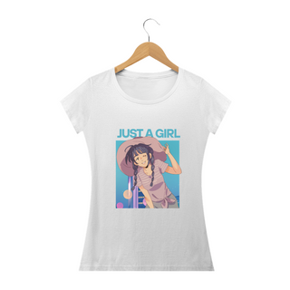 Nome do produtoCamiseta JUST A GIRL Anime