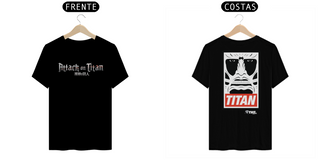 Nome do produtoCAMISETA TITAN COLOSSAL ANIME