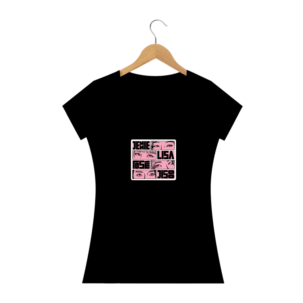 Nome do produto: CAMISETA BLACKPINK COR PRETO