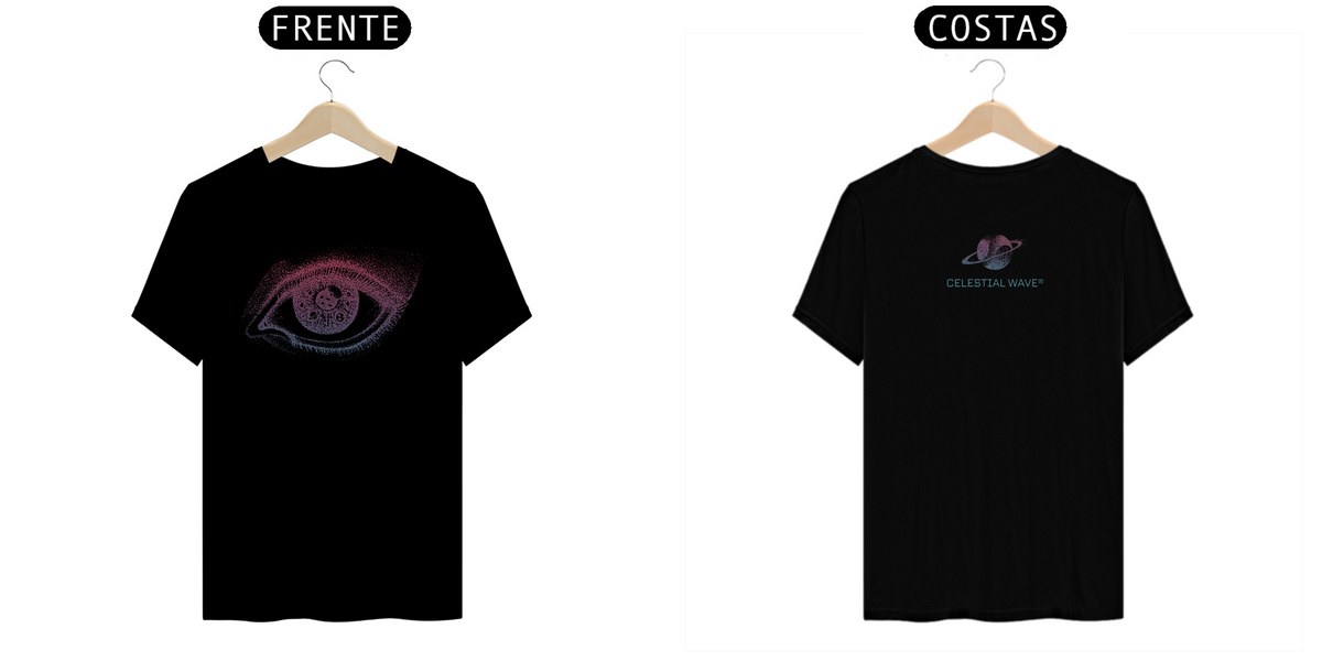 Nome do produto: Camiseta Celestial Eyes