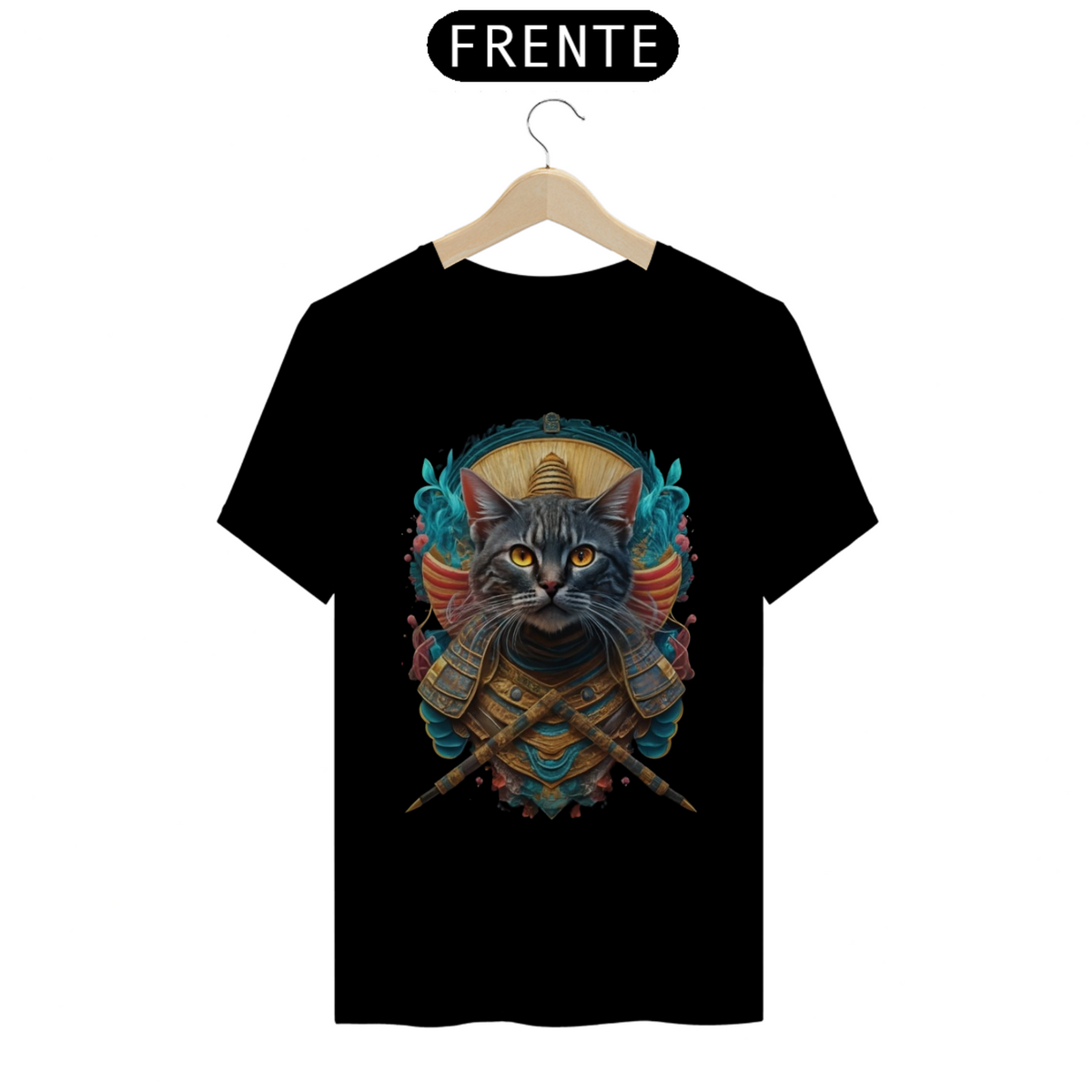 Nome do produto: T-SHIRT CAMICAT SAMURAI EGIPCIO