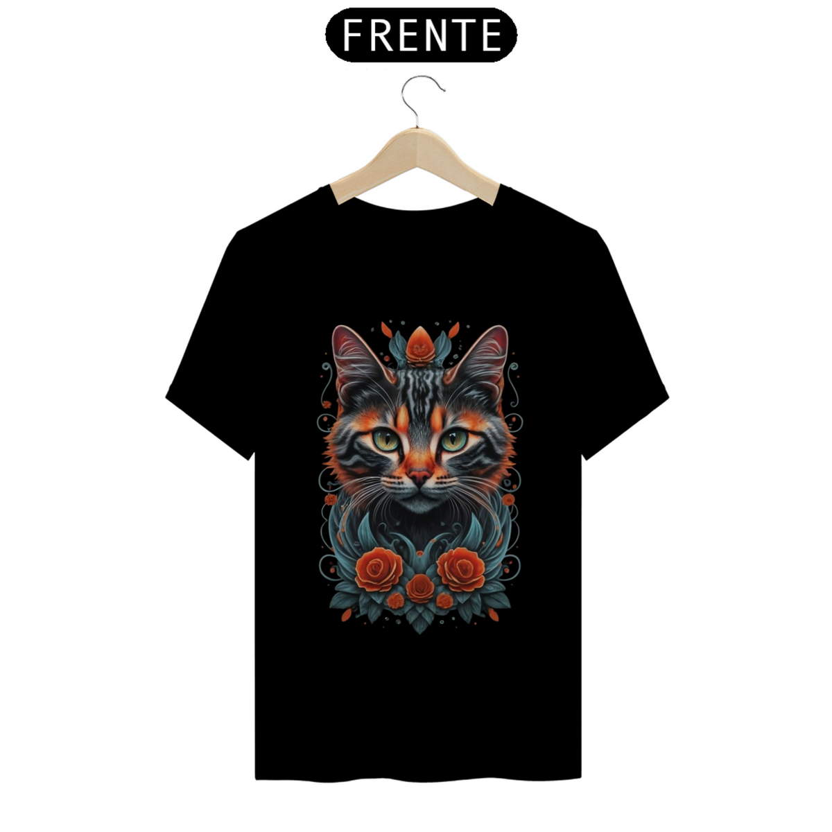 Nome do produto: T-SHIRT CAMICATS FLORAL 2