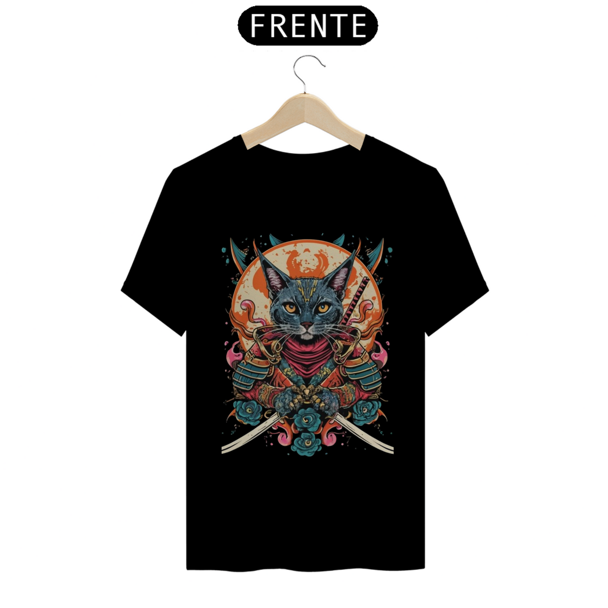 Nome do produto: T-SHIRT CAMICAT SAMURAI EGIPCIO