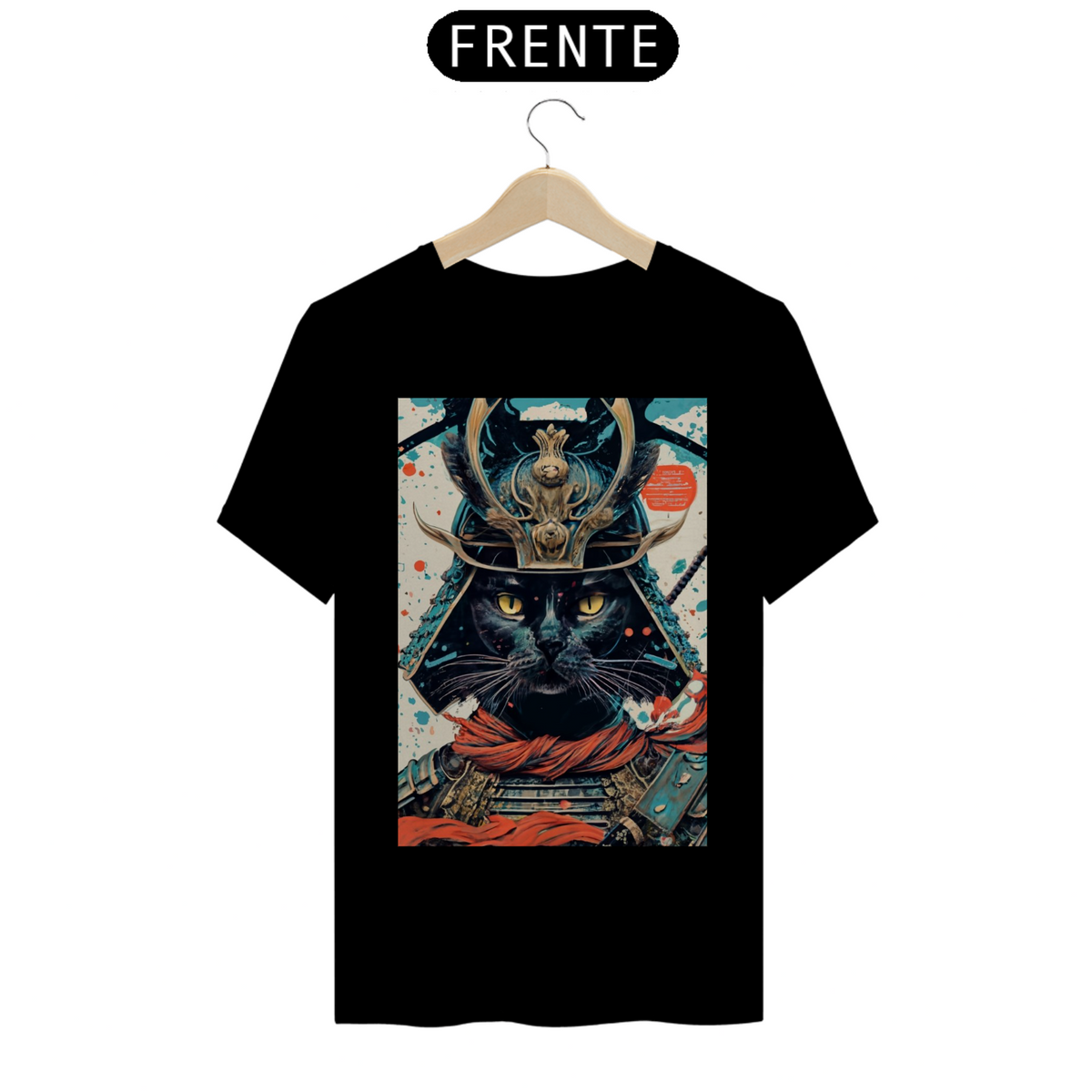 Nome do produto: T SHIRT CAMICAT SAMURAI CARD