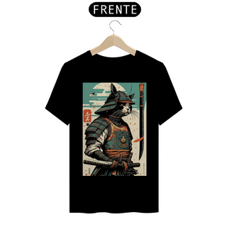 Nome do produtoT-SHIRT CAMICATS SAMURAI BUSHIDO CARD