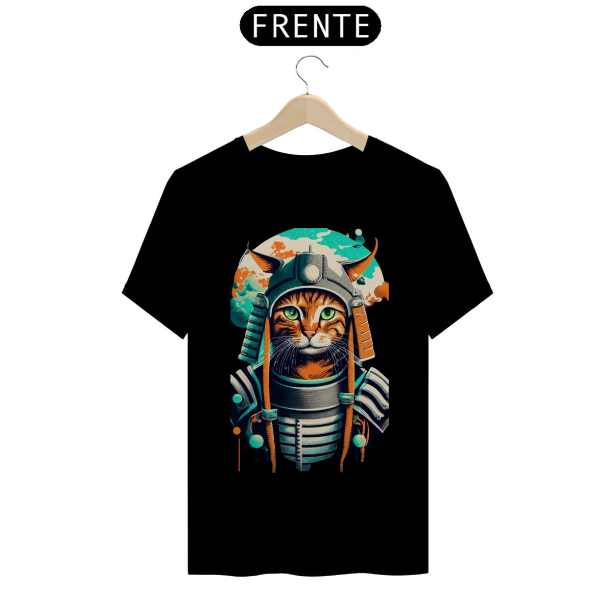 Nome do produto: T-SHIRT CAMICAT SAMURAI JEDI