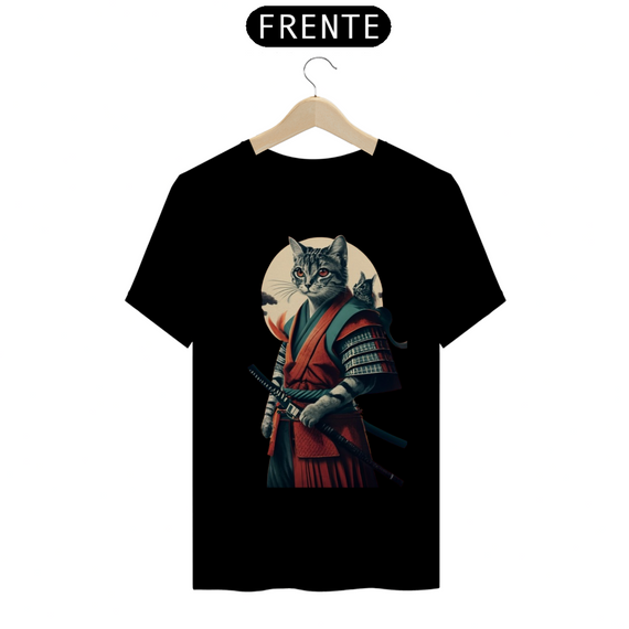 T-SHIRT CAMICAT SAMURAI AND CAT 