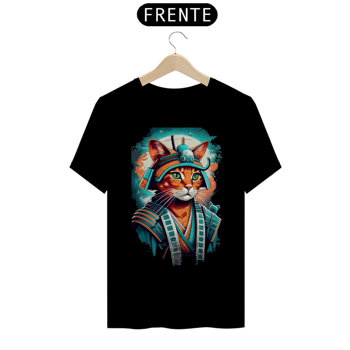 Nome do produto: T-SHIRT CAMICAT SAMURAI JEDI