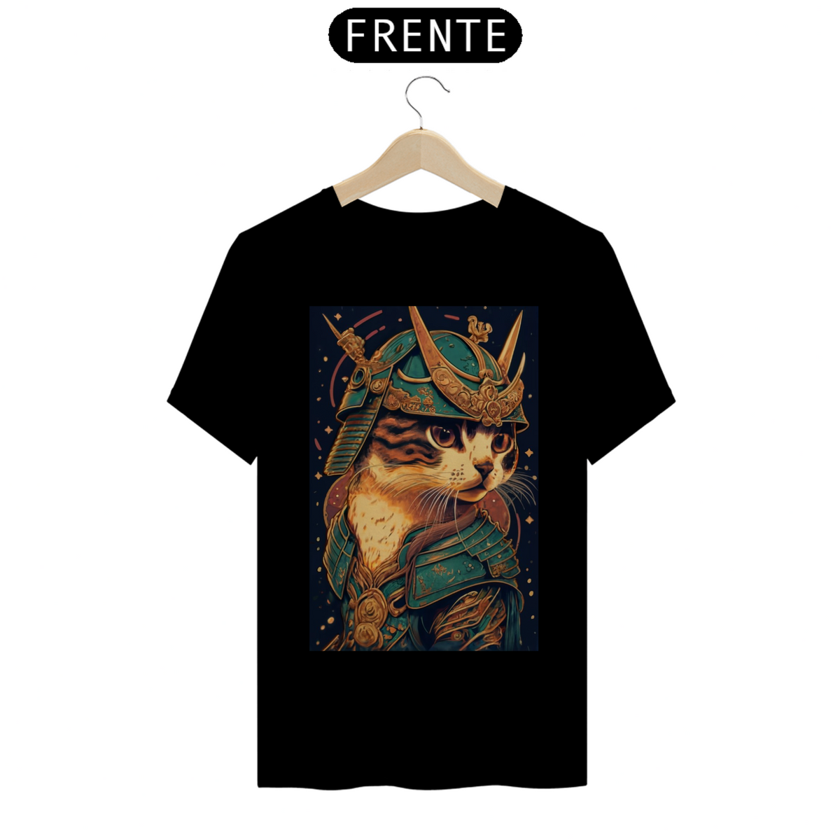 Nome do produto: T-SHIRT CAMICAT SAMURAI ELEGANCE