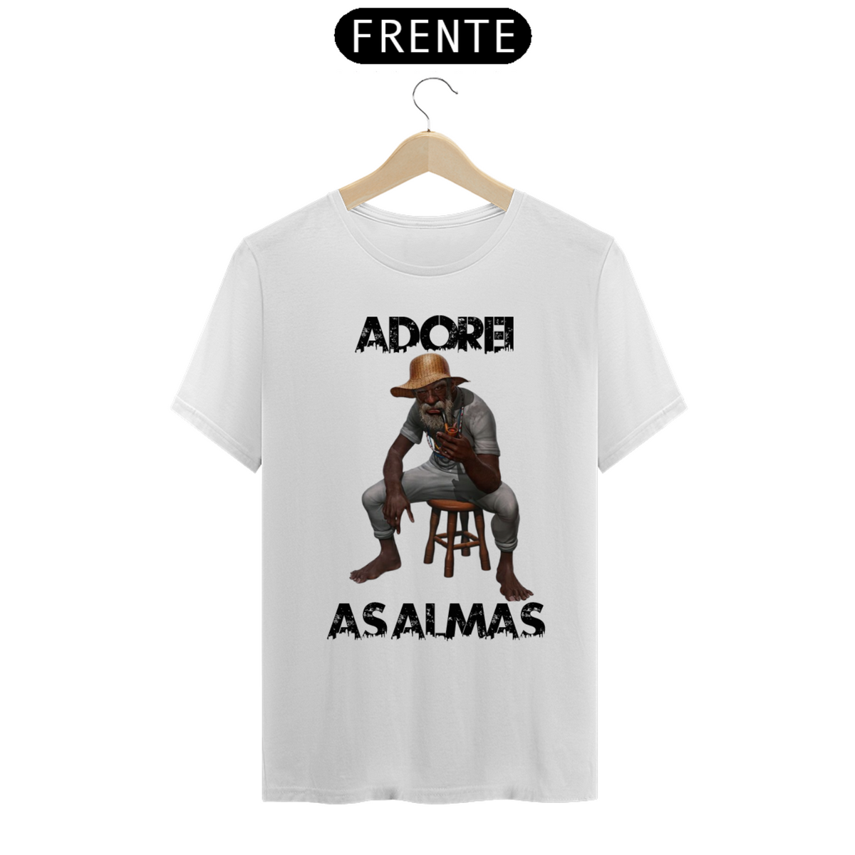 Nome do produto: CAMISETA ADOREI AS ALMAS