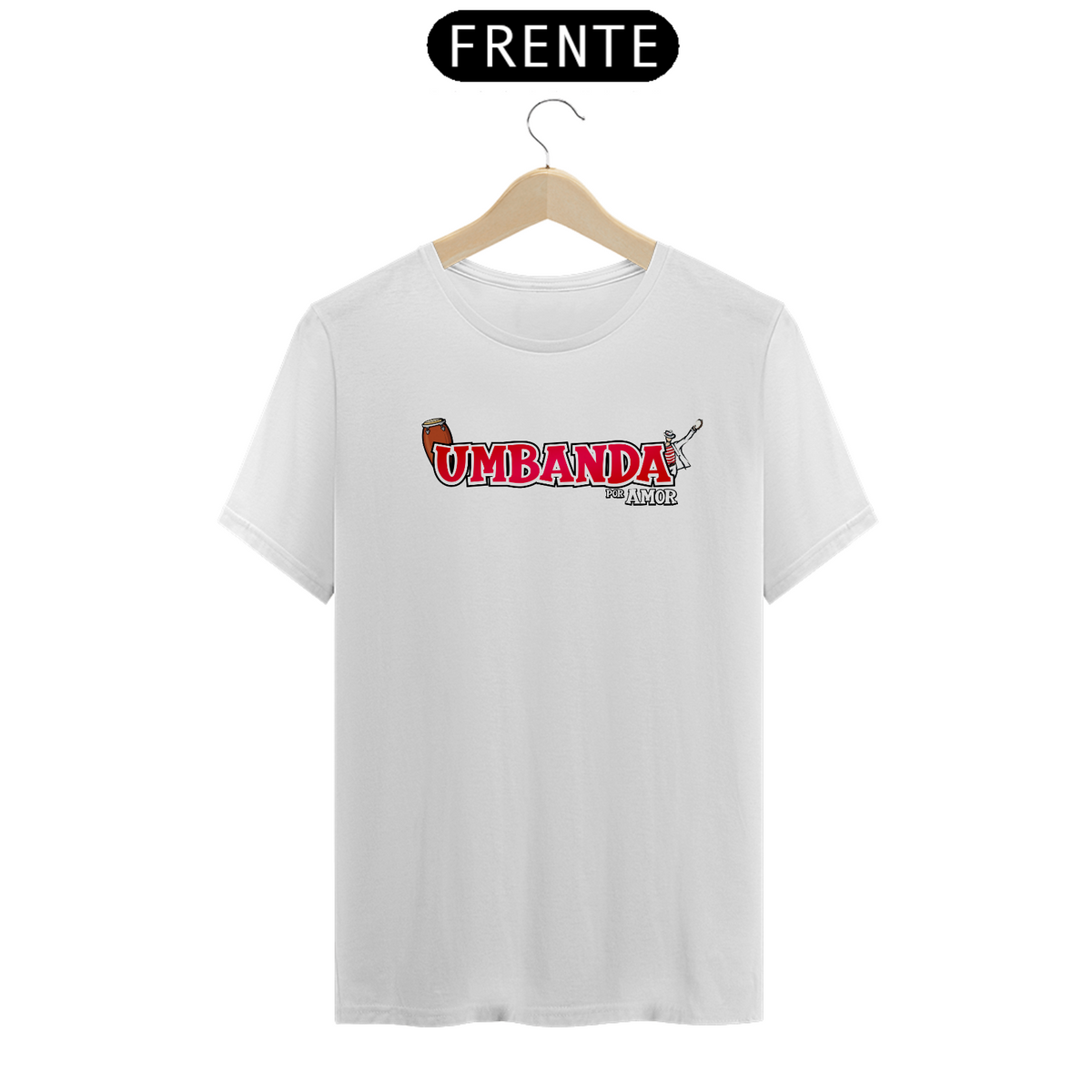 Nome do produto: CAMISETA UMBANDA POR AMOR