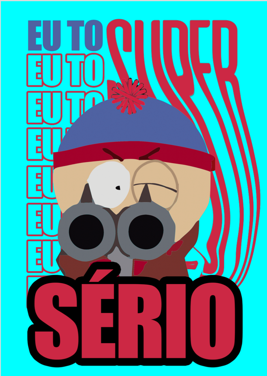 Nome do produto: SOUTH PARK - Super Sério - Poster