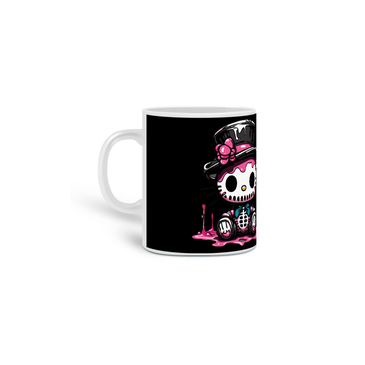 Nome do produto: LILBEAR - HELLO KITTY - Caneca 