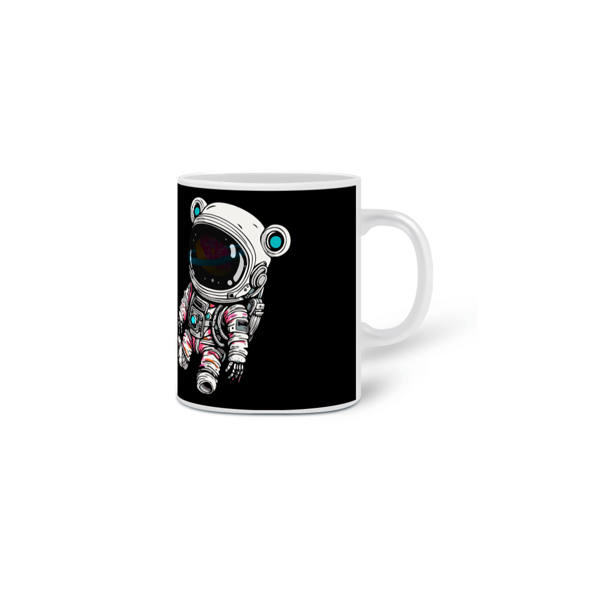 Nome do produto: LILBEAR - ASTRONAUTA - CANECA