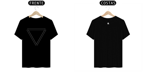 T Shirt - Triangulo Preta