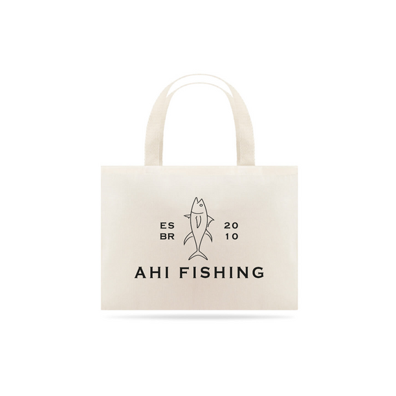 ECO BAG - LOGO AHI PRETO