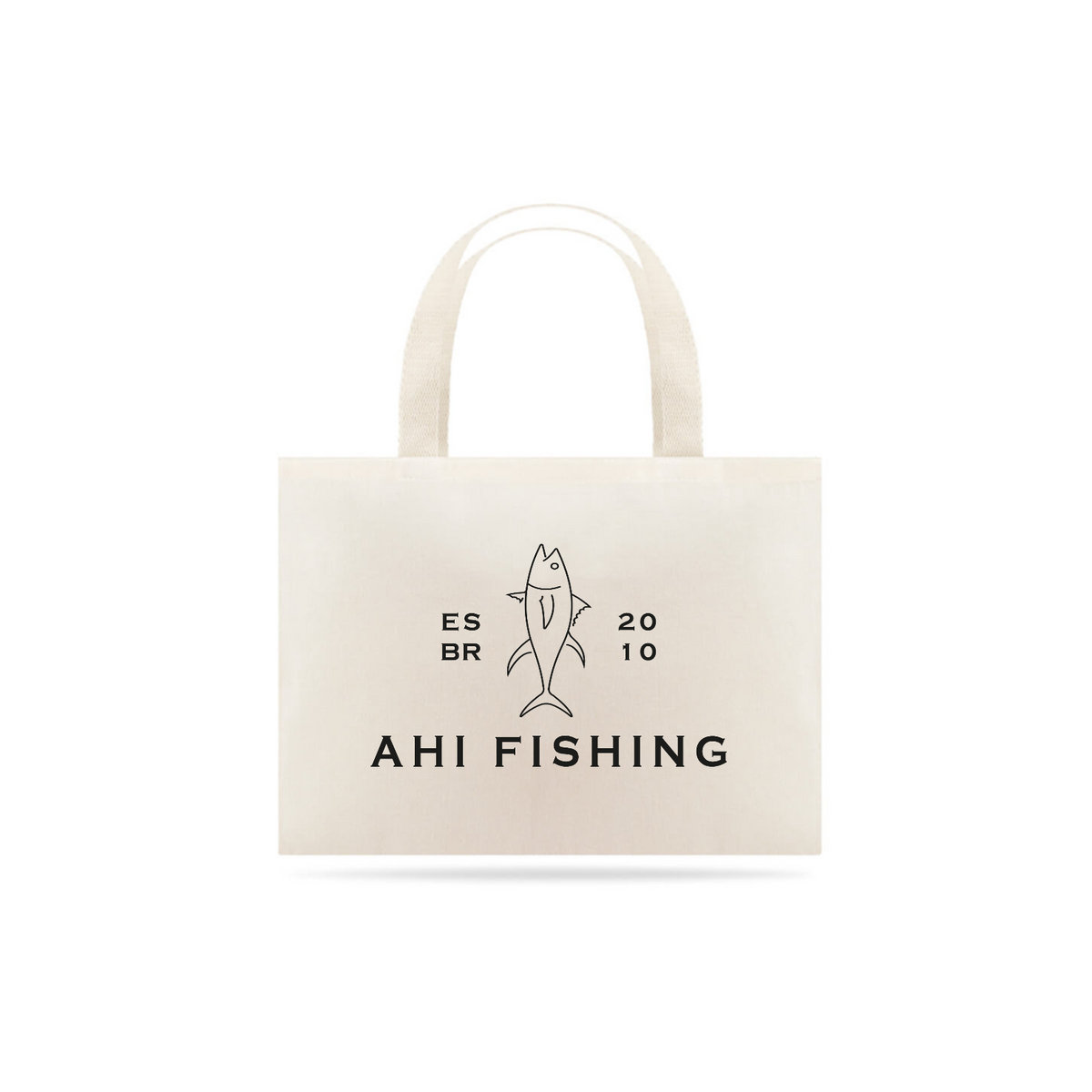 Nome do produto: ECO BAG - LOGO AHI PRETO