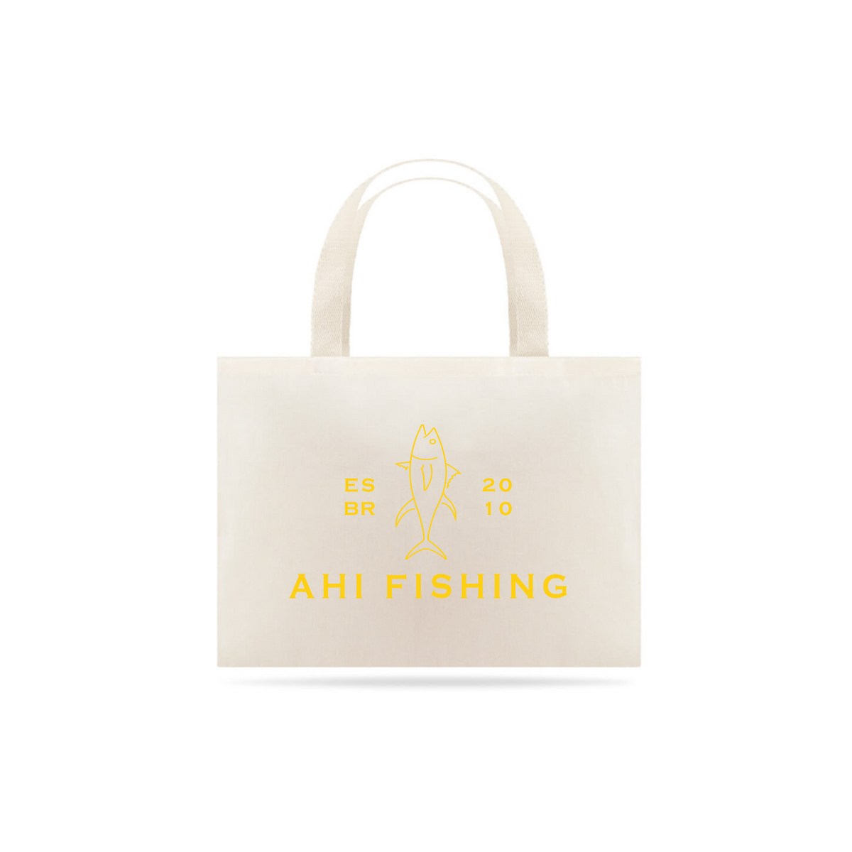 Nome do produto: ECO BAG - LOGO AHI AMARELO