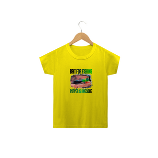 Nome do produtoCAMISA INFANTIL CLASSIC - POPPER IS AWESOME