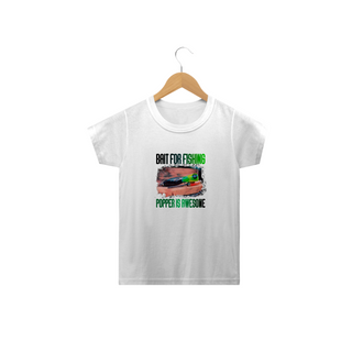 Nome do produtoCAMISA INFANTIL CLASSIC - POPPER IS AWESOME