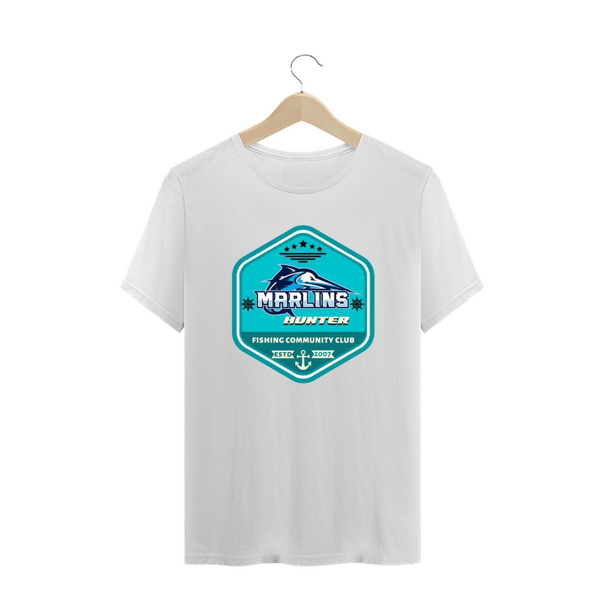 Nome do produto: CAMISA PLUS SIZE - MARLIN HUNTER