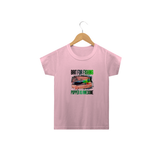 Nome do produtoCAMISA INFANTIL CLASSIC - POPPER IS AWESOME