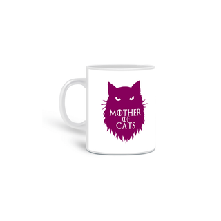 Caneca Branca Mother of Cats