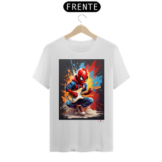 Nome do produtoCamiseta Premium Homem Aranha Guitarrista