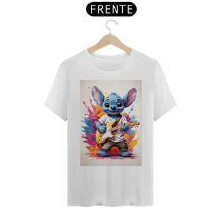 Nome do produtoCamiseta Premium Stitch Guitarrista