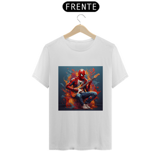 Nome do produtoCamiseta Homem Aranha Guitarrista Premium