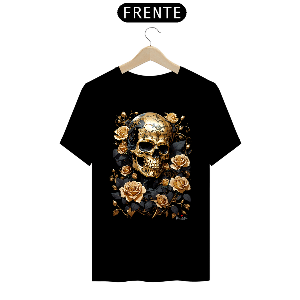 Nome do produto: Camiseta Premium Caveira