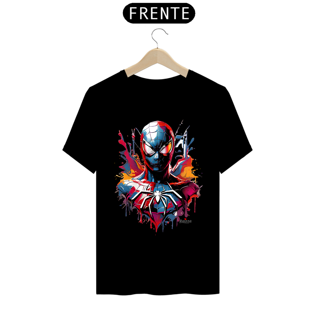 Nome do produto: Camiseta Premium Homem Aranha