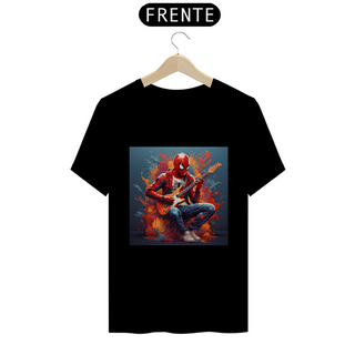 Nome do produtoCamiseta Homem Aranha Guitarrista Premium