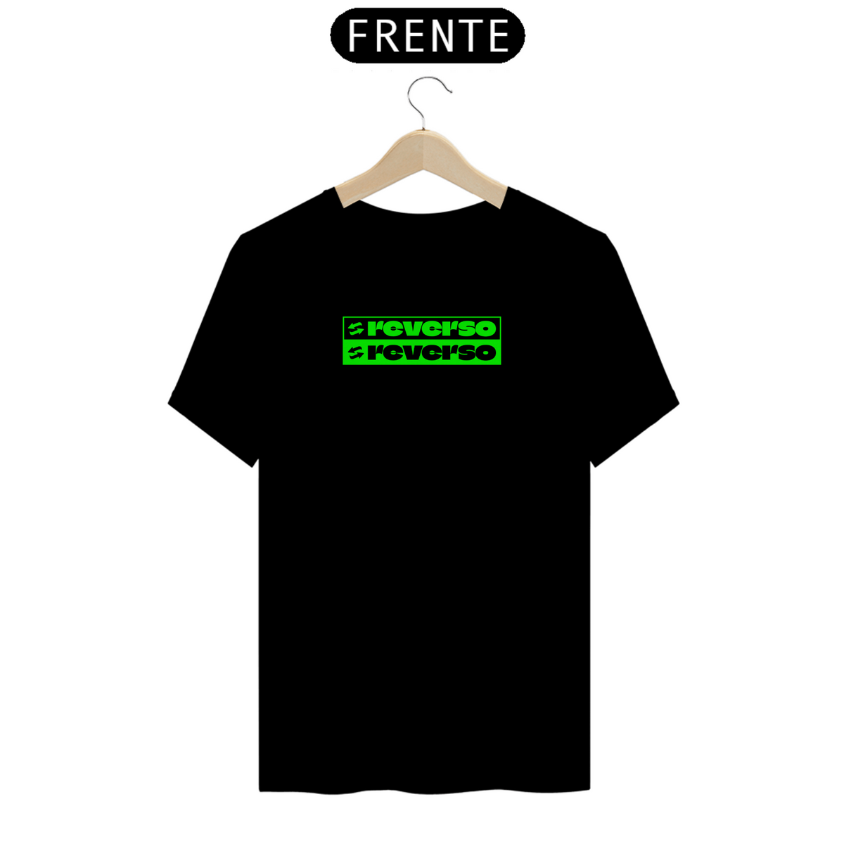 Nome do produto: Camiseta Reverso Nova Dupla Verde