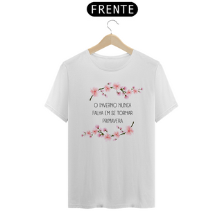 Camiseta O Inverno Cerejeira - Branca