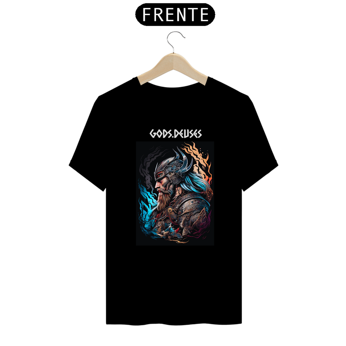 Nome do produto: Camiseta Gods.Deuses Viking 