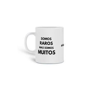 Caneca Texto preto