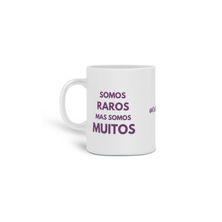 Caneca - Letra Roxa