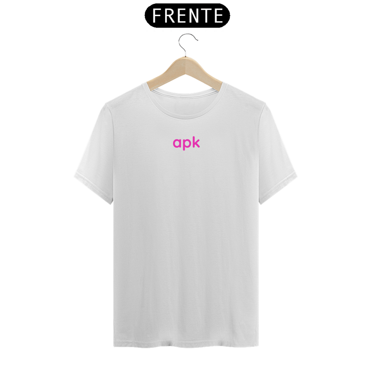 Nome do produto: Camiseta APK Co.: Logo Rosa
