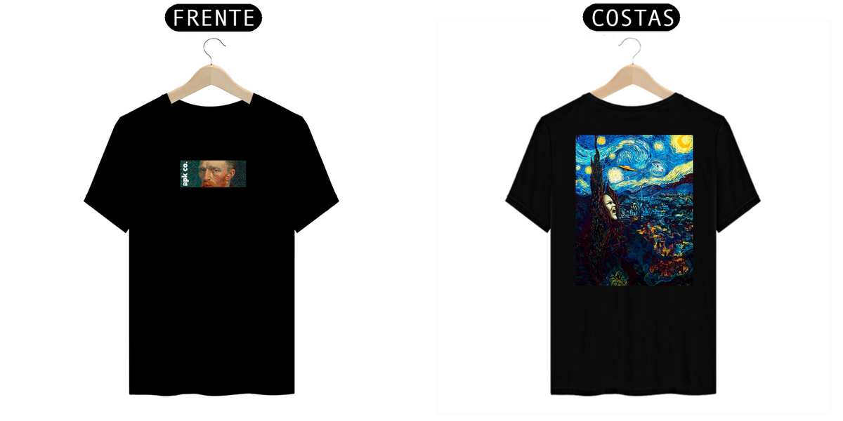 Nome do produto: Camiseta Van Gogh