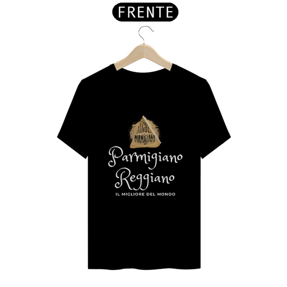 Camiseta Prime Parmigiano Reggiano (preta)