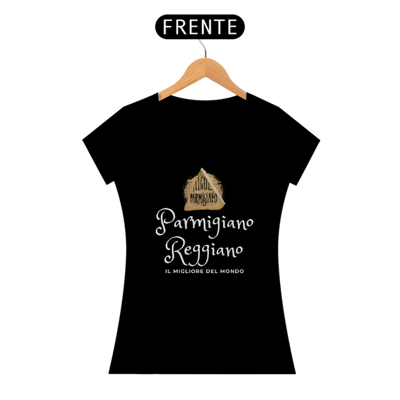 Camiseta Baby long Prime Parmigiano Reggiano (preta)