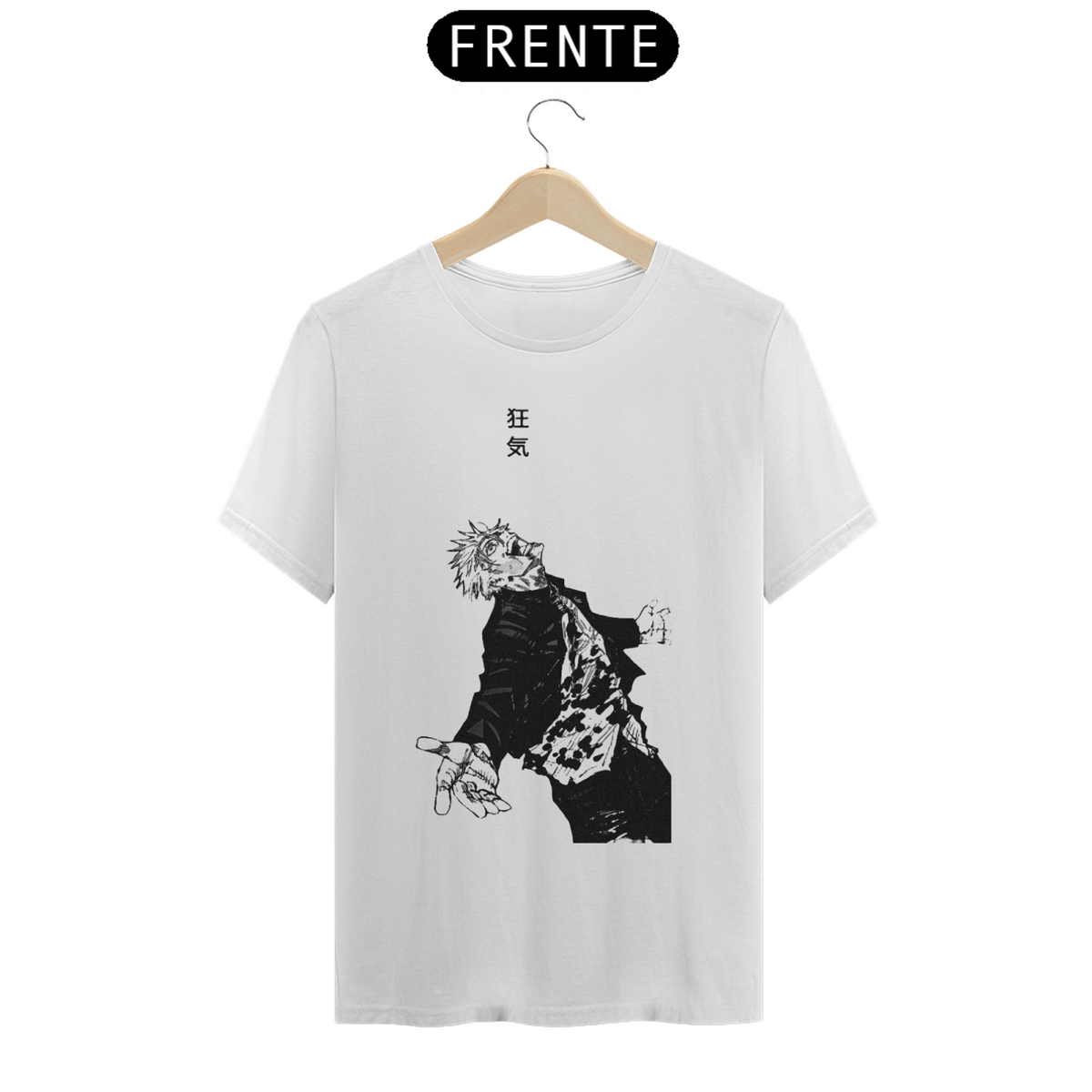 Nome do produto: Camiseta Gojo Coringando - Jujutsu Kaisen