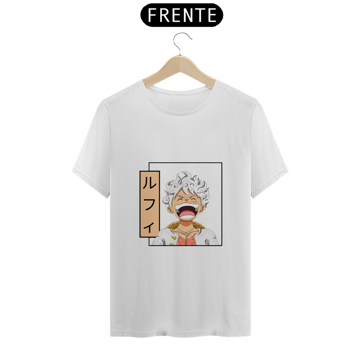 Nome do produto: Camiseta Luffy Gear 5 - One Piece