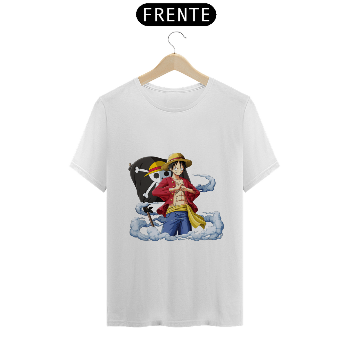 Nome do produto: Camiseta Luffy - One Piece