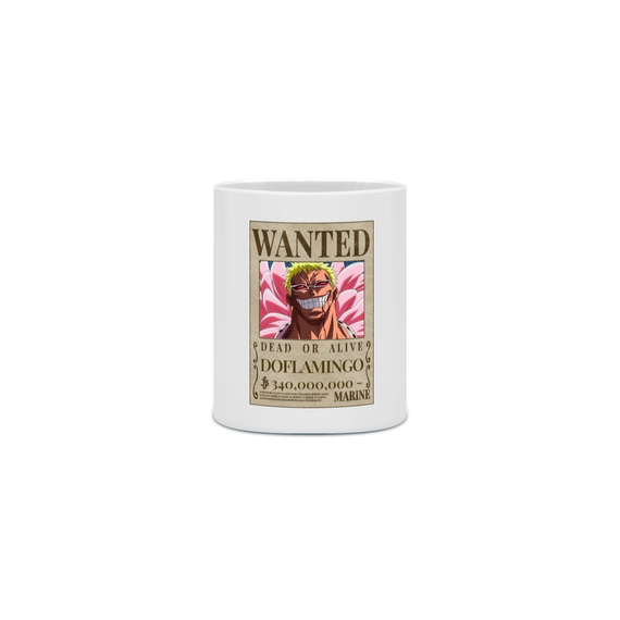 Caneca do Doflamingo - One Piece