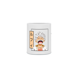 Caneca do Luffy Gear 5 - One Piece