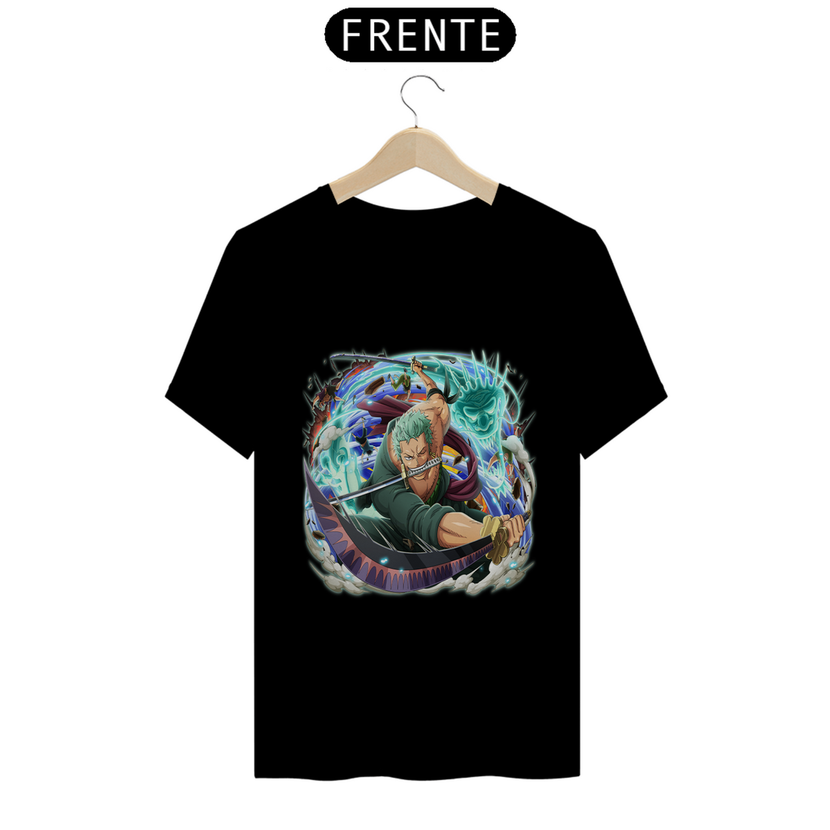 Nome do produto: Camiseta Zoro - One Piece