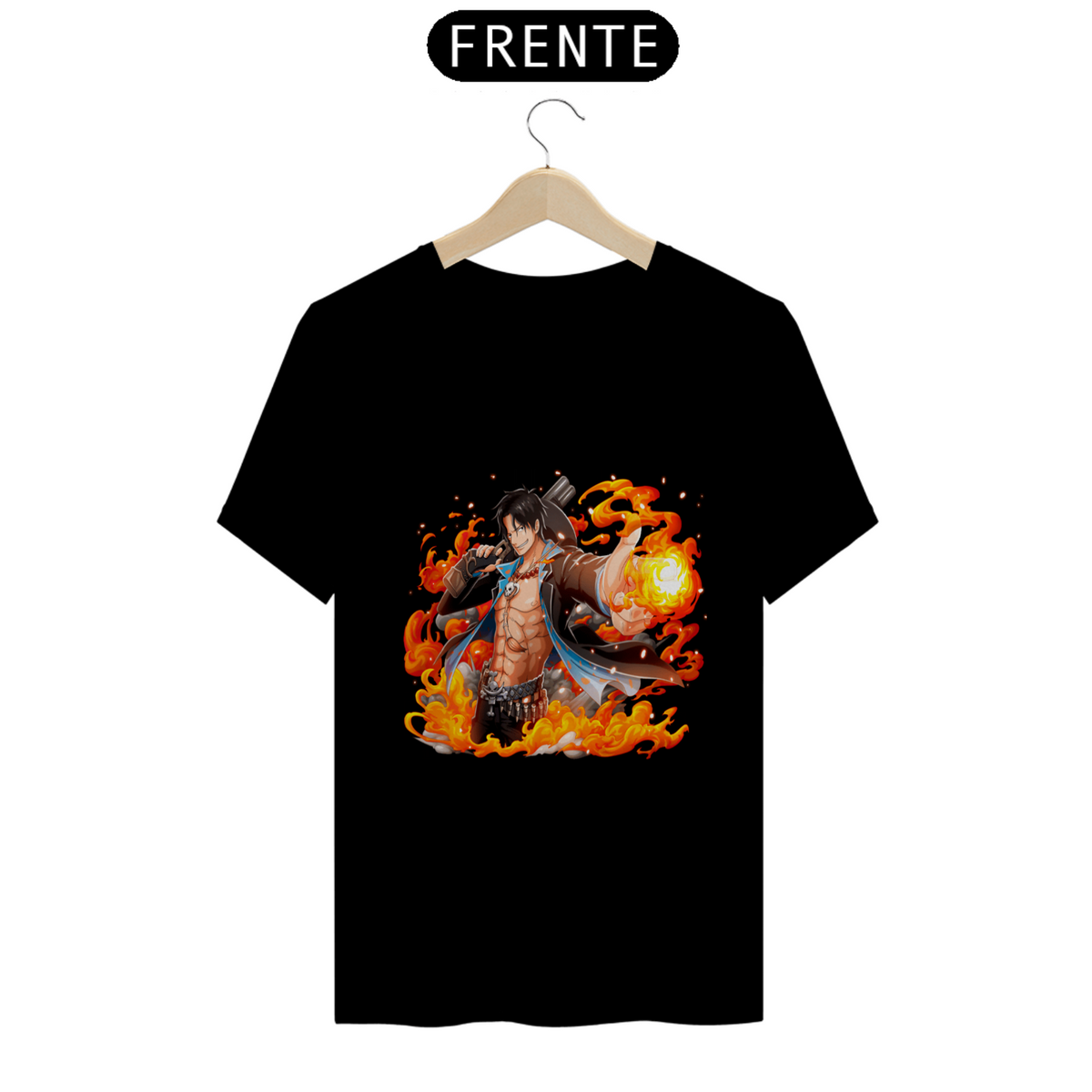 Nome do produto: Camiseta Ace - One Piece